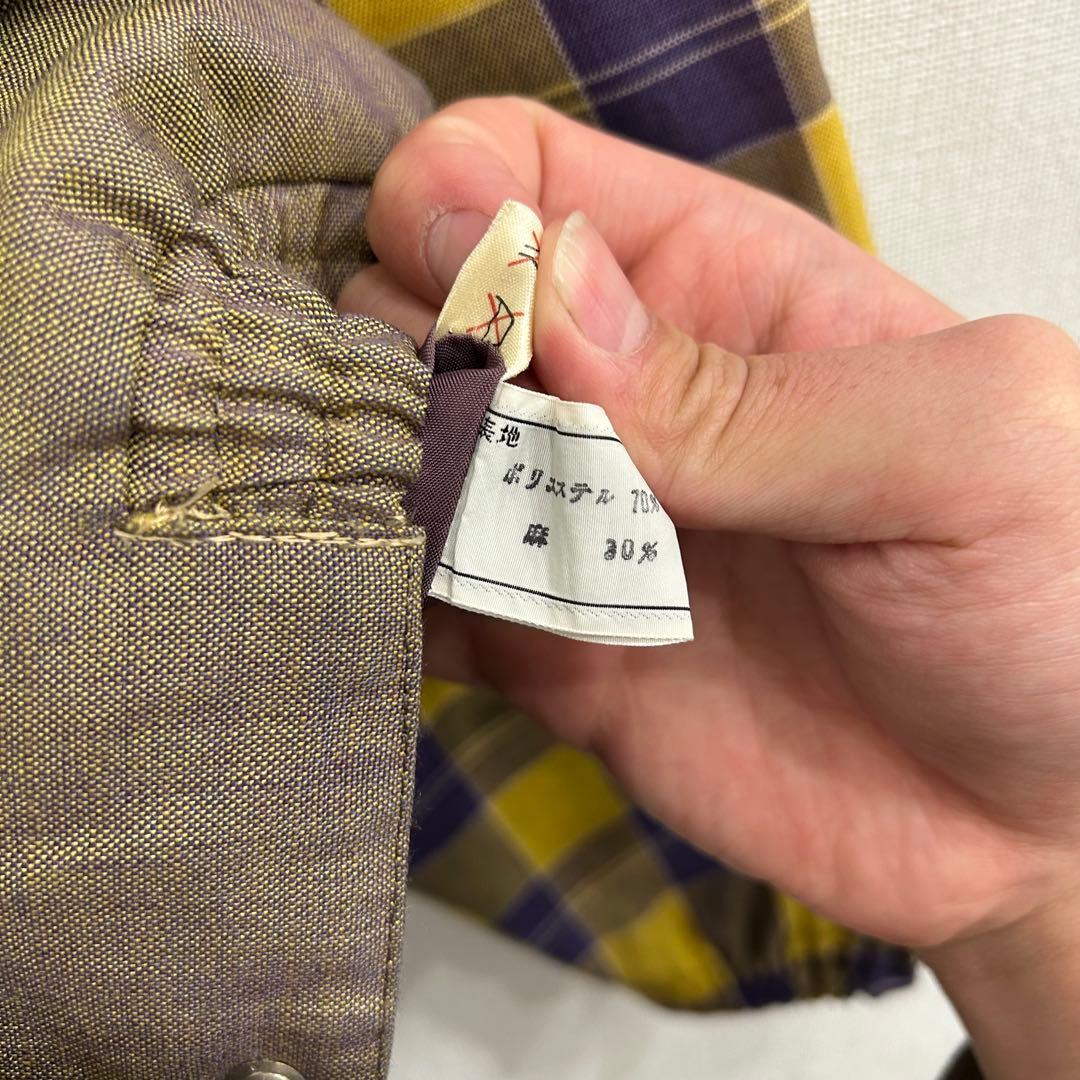 【R463】 Christian Dior リネンジャケット サイズM ブラウン