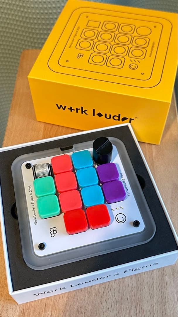 キーボード Work Louder x Figma Little Big Shortcut