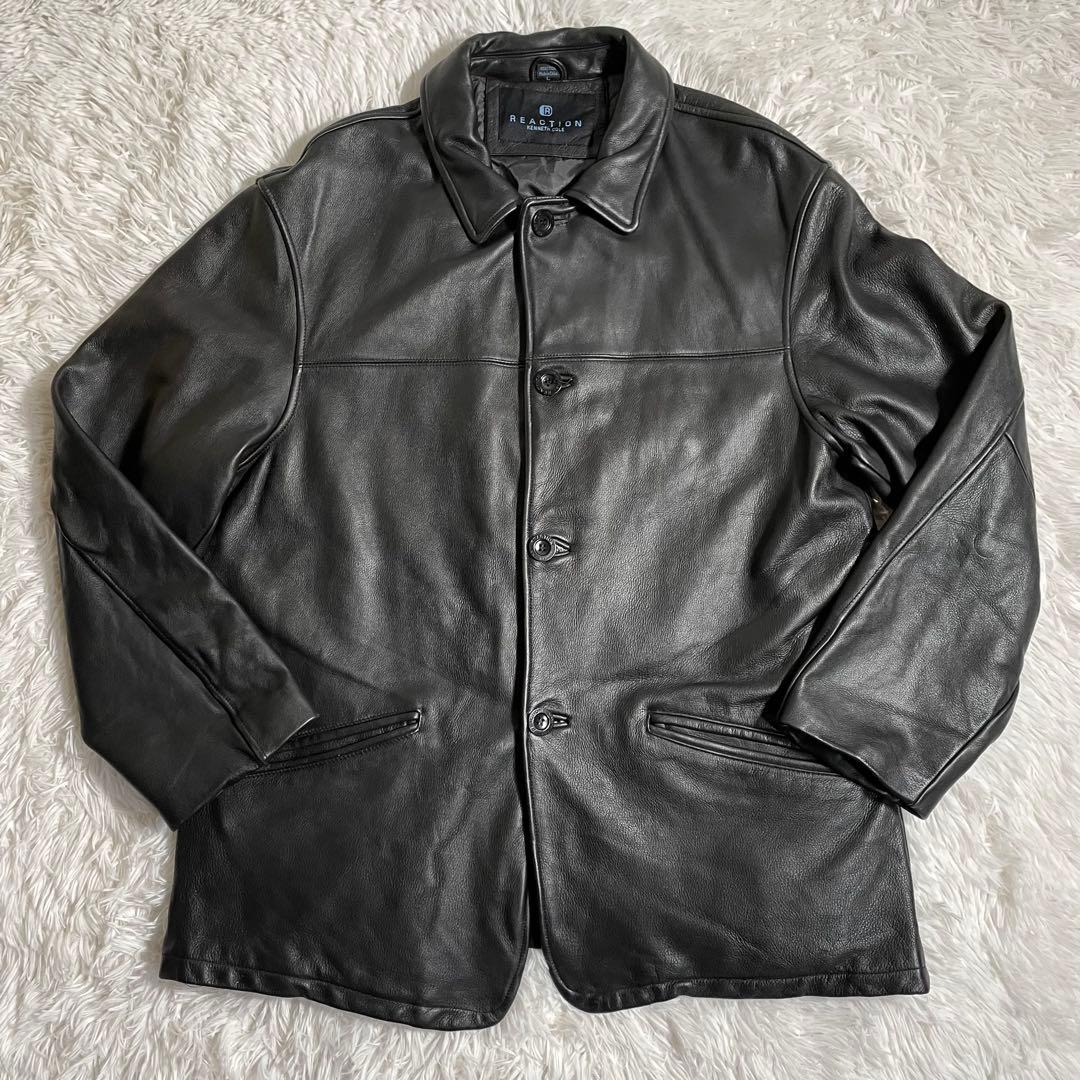 ケネスコール リアクション レザーカーコート レザージャケット