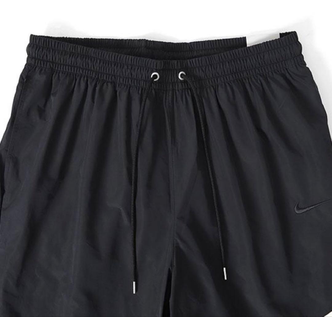 XL ☆新品タグ付☆ ナイキ　ビッグスウッシュ ウーブンパンツ　ブラック　廃盤