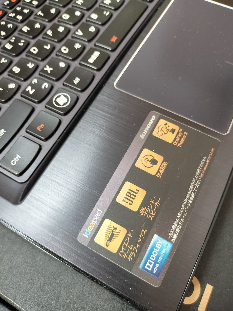 lenovo y580（ジャンク品扱い）