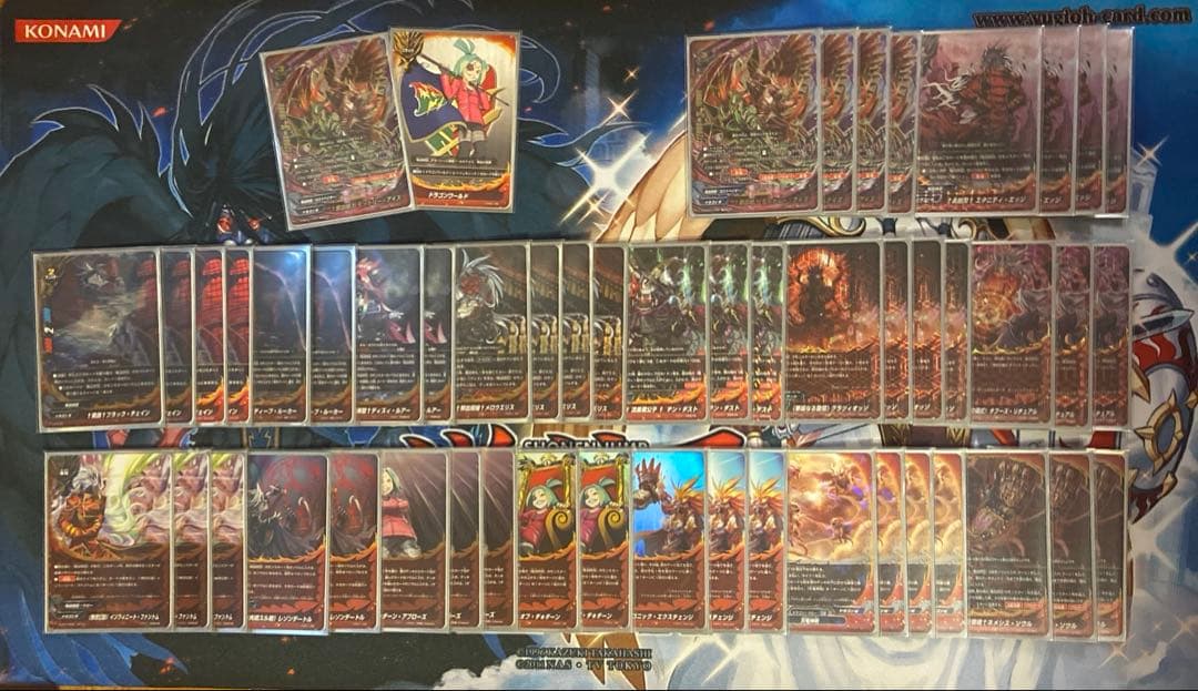 バディファイト　竜血師団　デッキ＆デッキパーツ