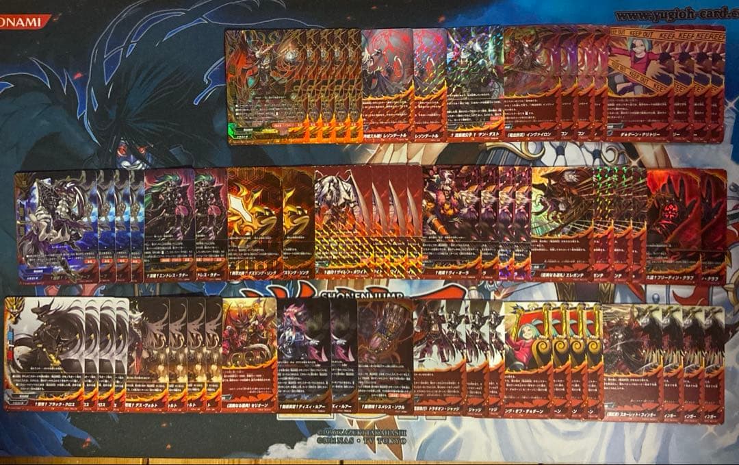 バディファイト　竜血師団　デッキ＆デッキパーツ