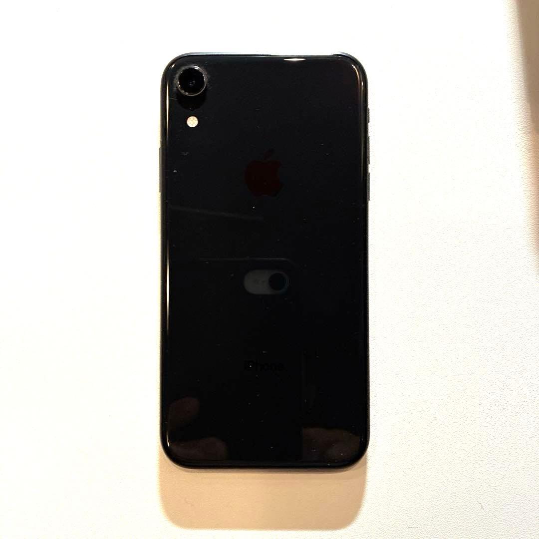 Apple iPhoneXR64GB 黒【本体】バッテリー87% simフリー