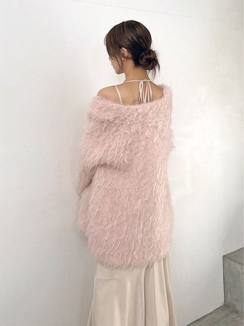 スナイデル　シャギーカーディガン