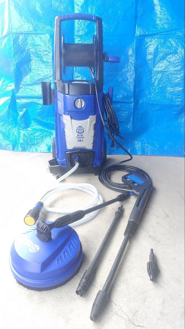 スーパー工業BLUECLEAN391 高圧洗浄機/清掃用具/掃除用具/洗車