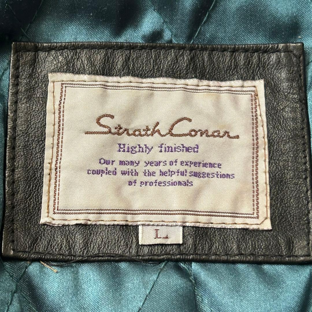 Strath Conar A-2型 leather bomber jacket