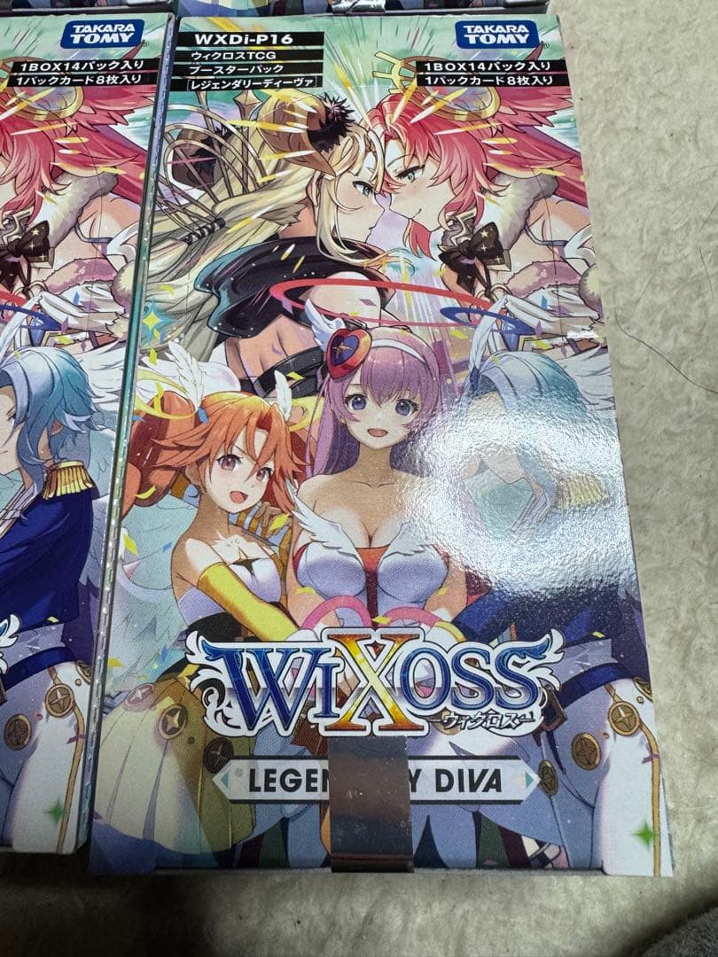 ウィクロスレジェンダリーディーヴァ未開封6ボックス