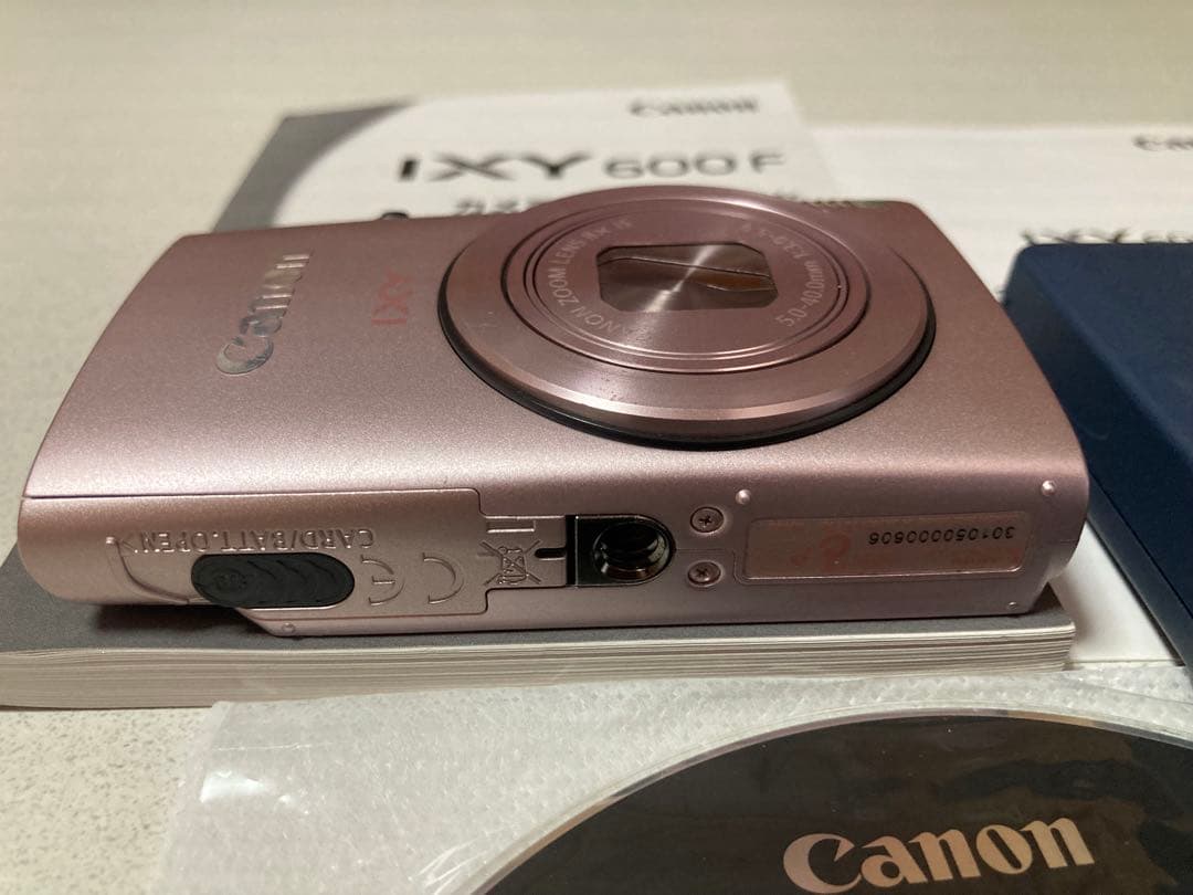 Canon IXY600F ピンク コンパクトデジタルカメラ