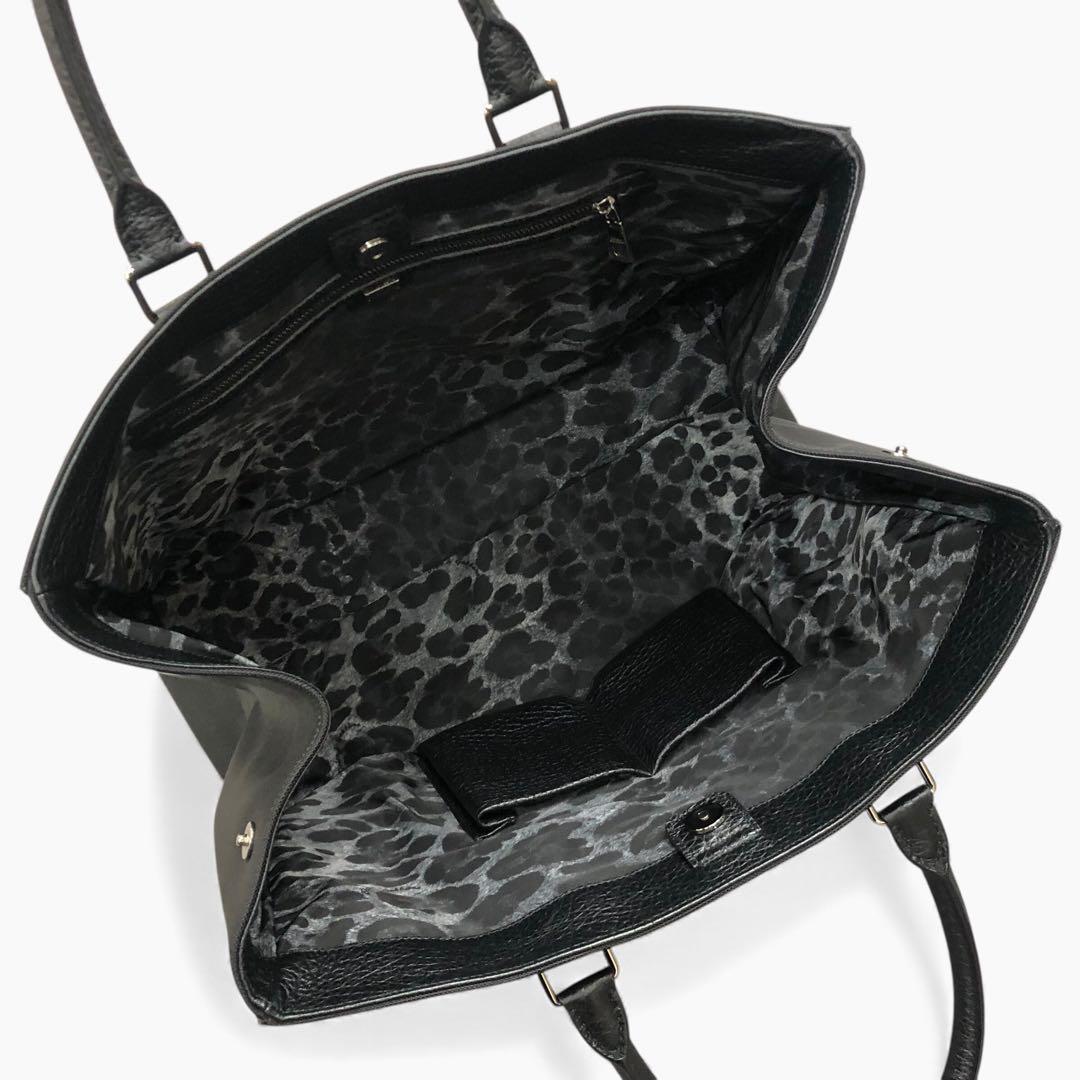 超美品 DOLCE&GABBANA ドルチェ＆ガッバーナ トートバッグ ブラック