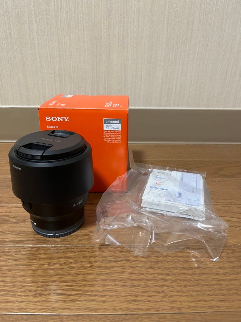 SONY カメラFE85mm F1.8