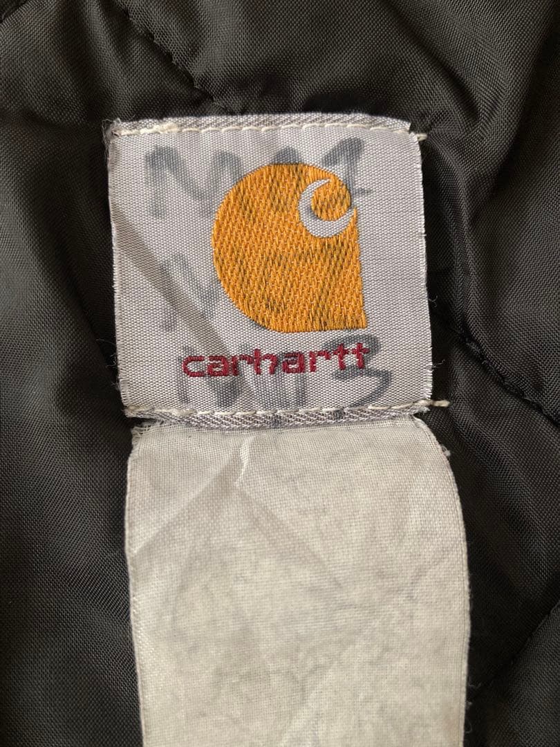 Carhartt カーハート　ダックベスト　ブラック　フェード　XL