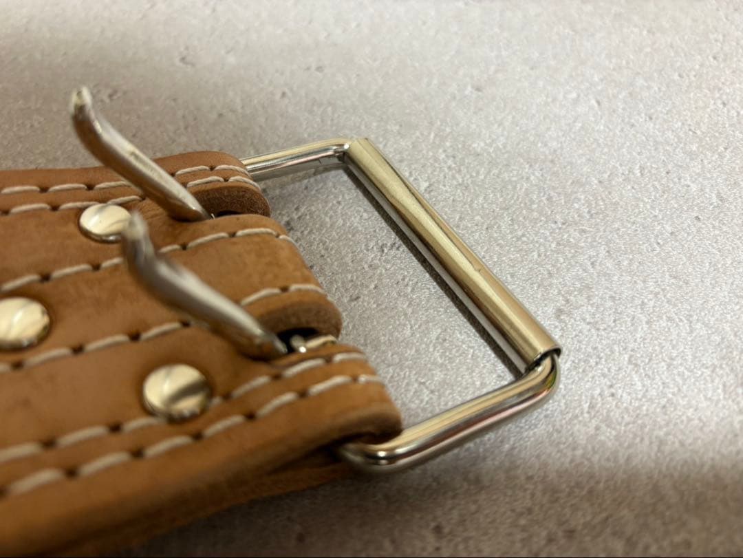 希少　新品　アメリカンドリーム レザー　革製　トレーニングベルト　希少Sサイズ