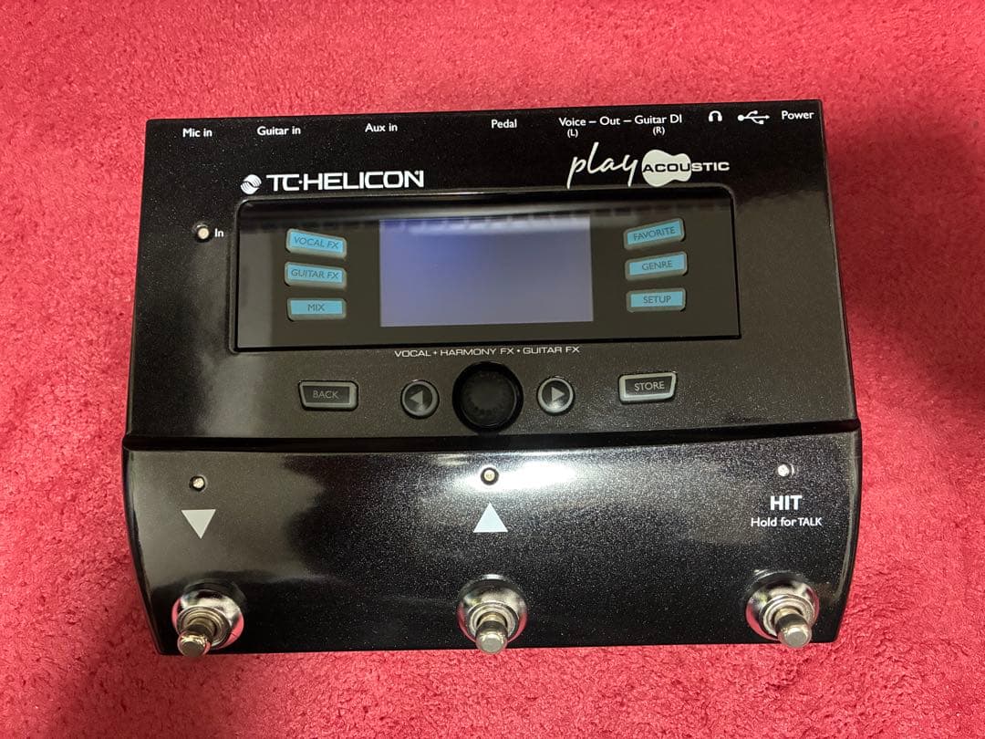 ギター TC Helicon play acoustic + SWITCH-3