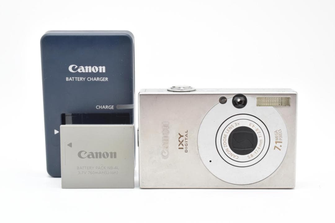 【美品】Canon IXY DIGITAL 10 シルバー　動作確認済