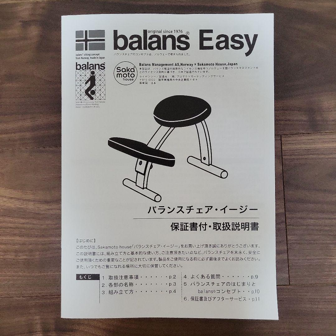 【美品】バランスチェア　イージー　ライトグリーン　付属品すべてあります