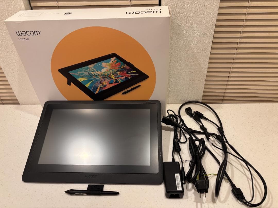 Wacom Cintiq 16（DTK1660K0D）液晶ペンタブレット FHD