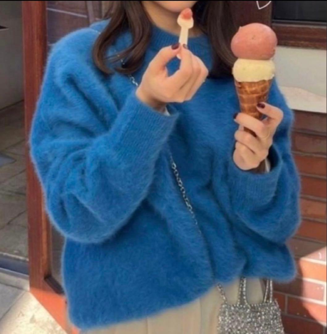 ドレスレイブ　人気フォックスカシミヤニット