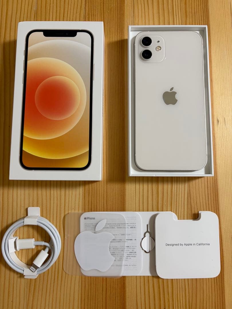 【Ann】iPhone12 SIMフリー 128GB（ホワイト）