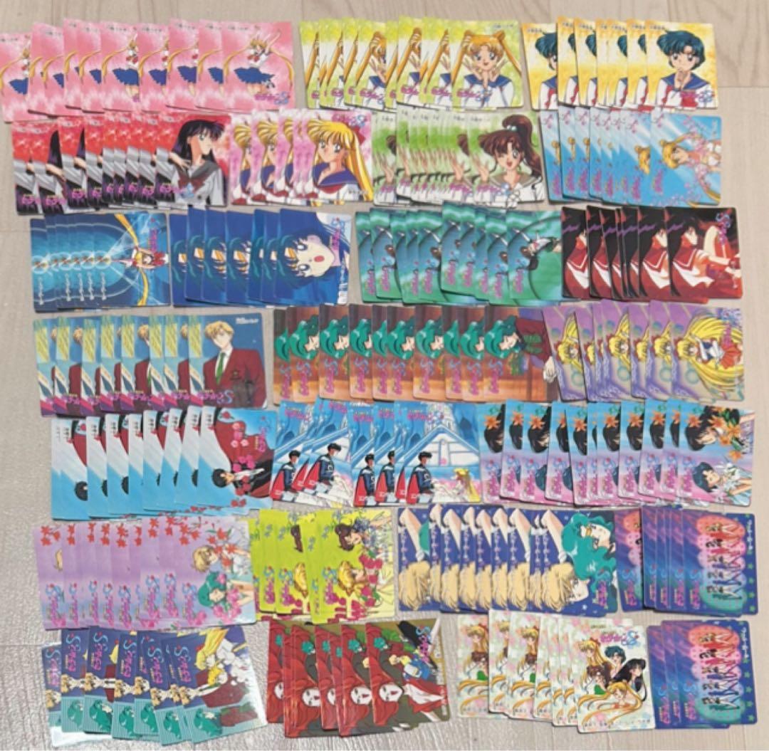 セーラームーンS ツインキャラカード 210枚 アマダ カードダス シール