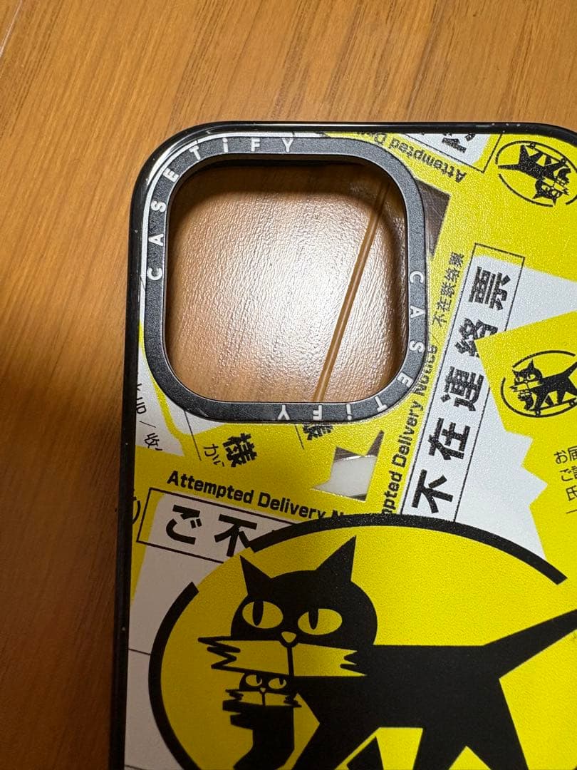 casetify iphone15 pro max 黒猫ケース