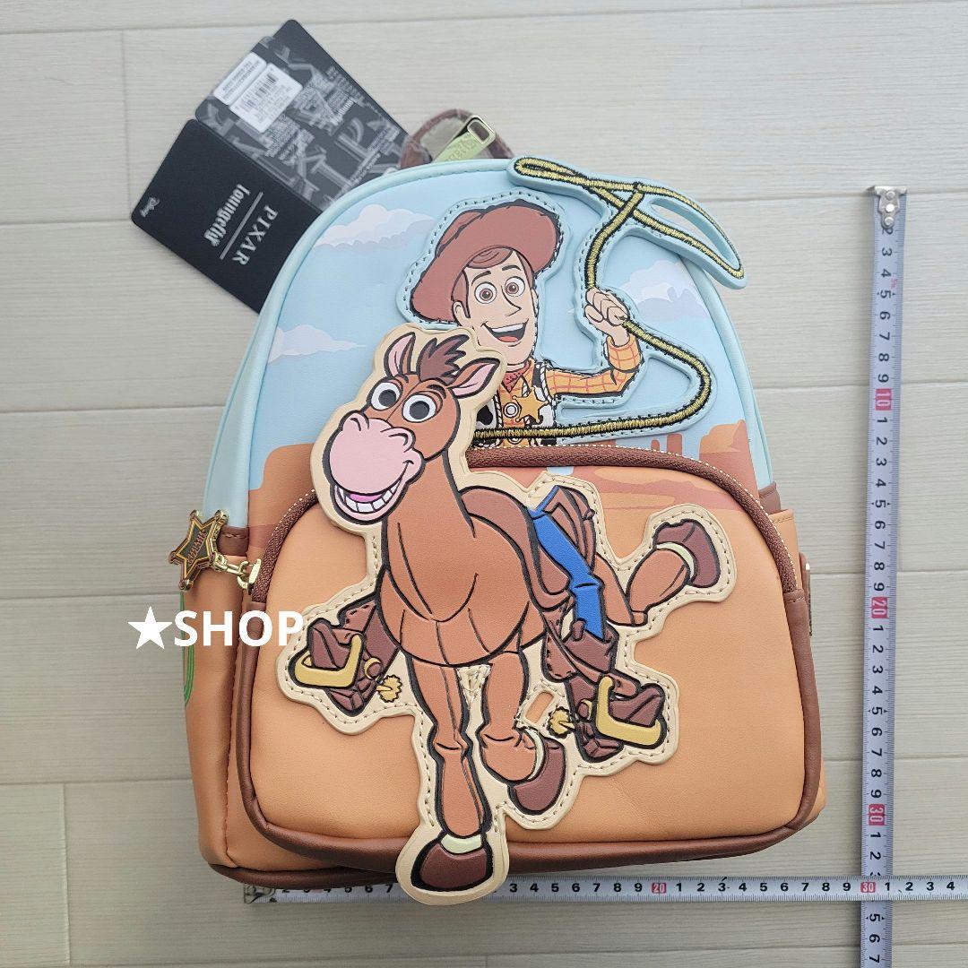 ラウンジフライ ディズニー トイストーリー ウッディ ブルズアイ リュック
