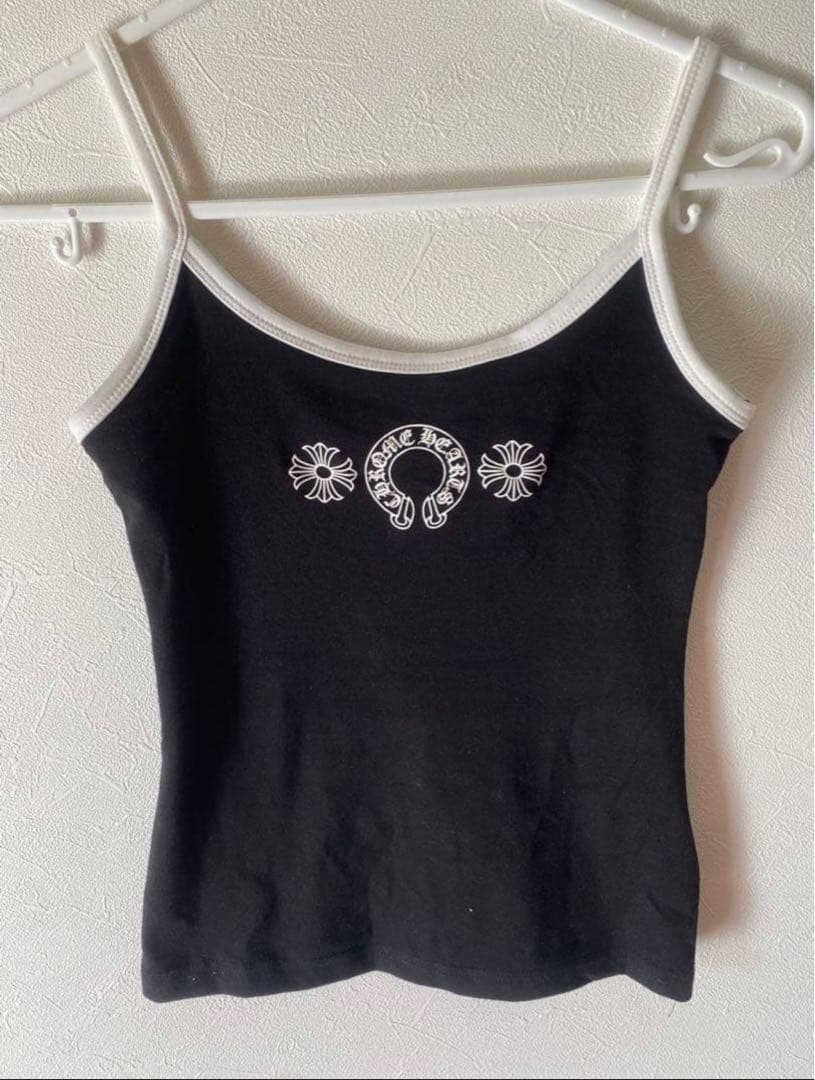 Chrome Hearts ブラックキャミソール
