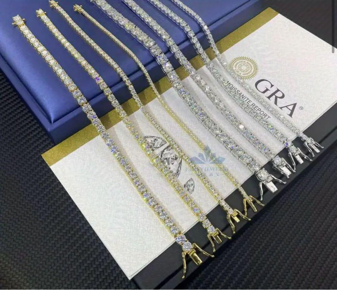 【衝撃の輝き】本物志向のあなたへ｜モアサナイト×S925（証明書付）