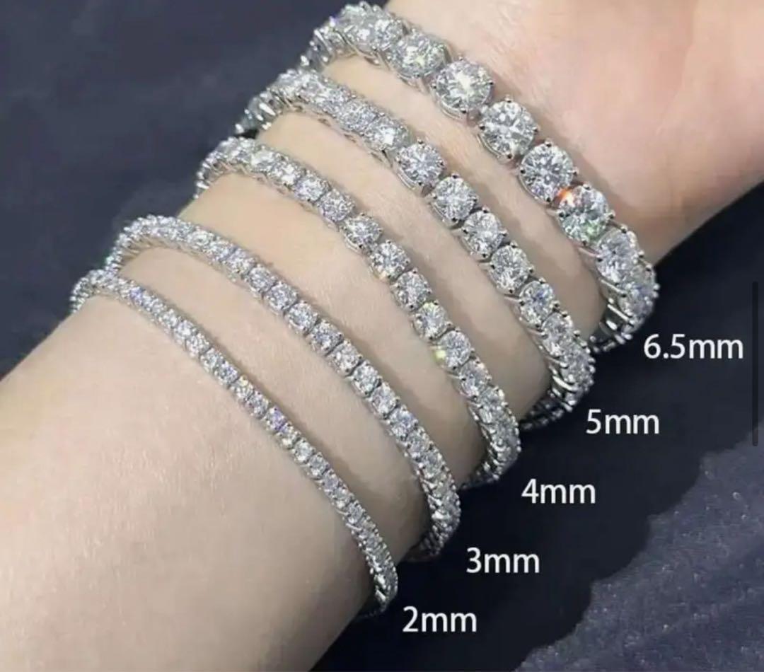 【衝撃の輝き】本物志向のあなたへ｜モアサナイト×S925（証明書付）