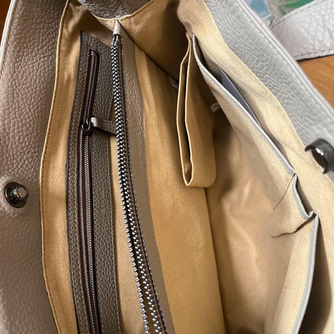 フジタカ　アルタ　レザートートバッグ　A4ジャスト