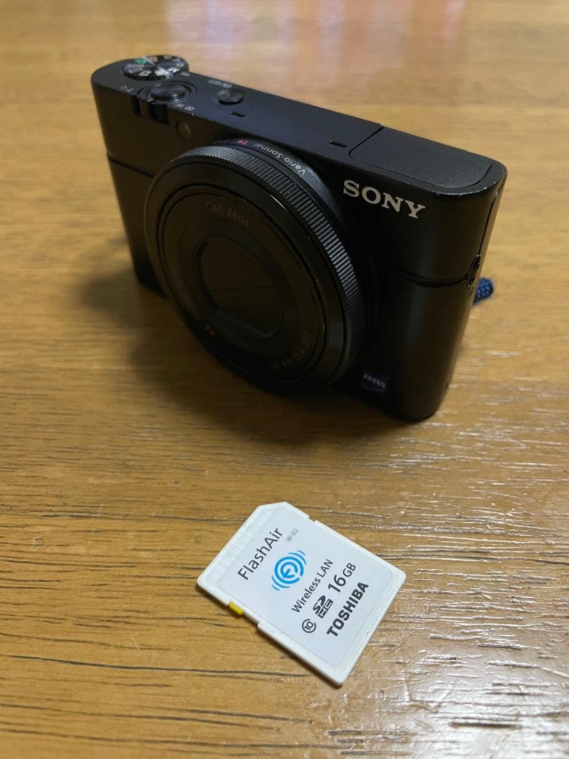 SONY Cyber-shot DSC-RX100 スマホ転送できるSDカード付