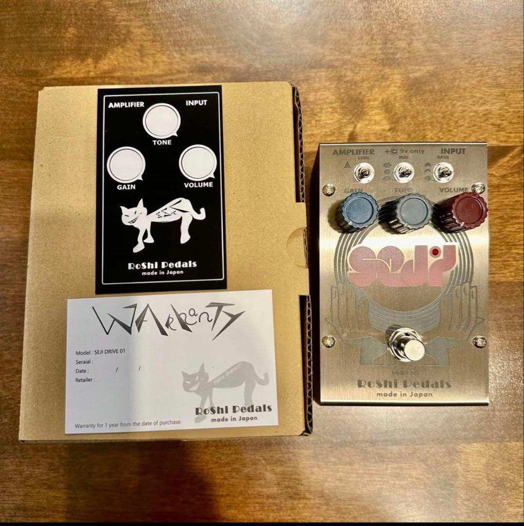 RoShi Pedals Seji オーバードライブ初期ロット美品