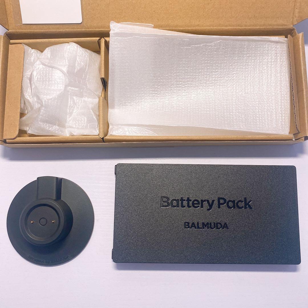 BALMUDA　バルミューダ　Battery & Dock