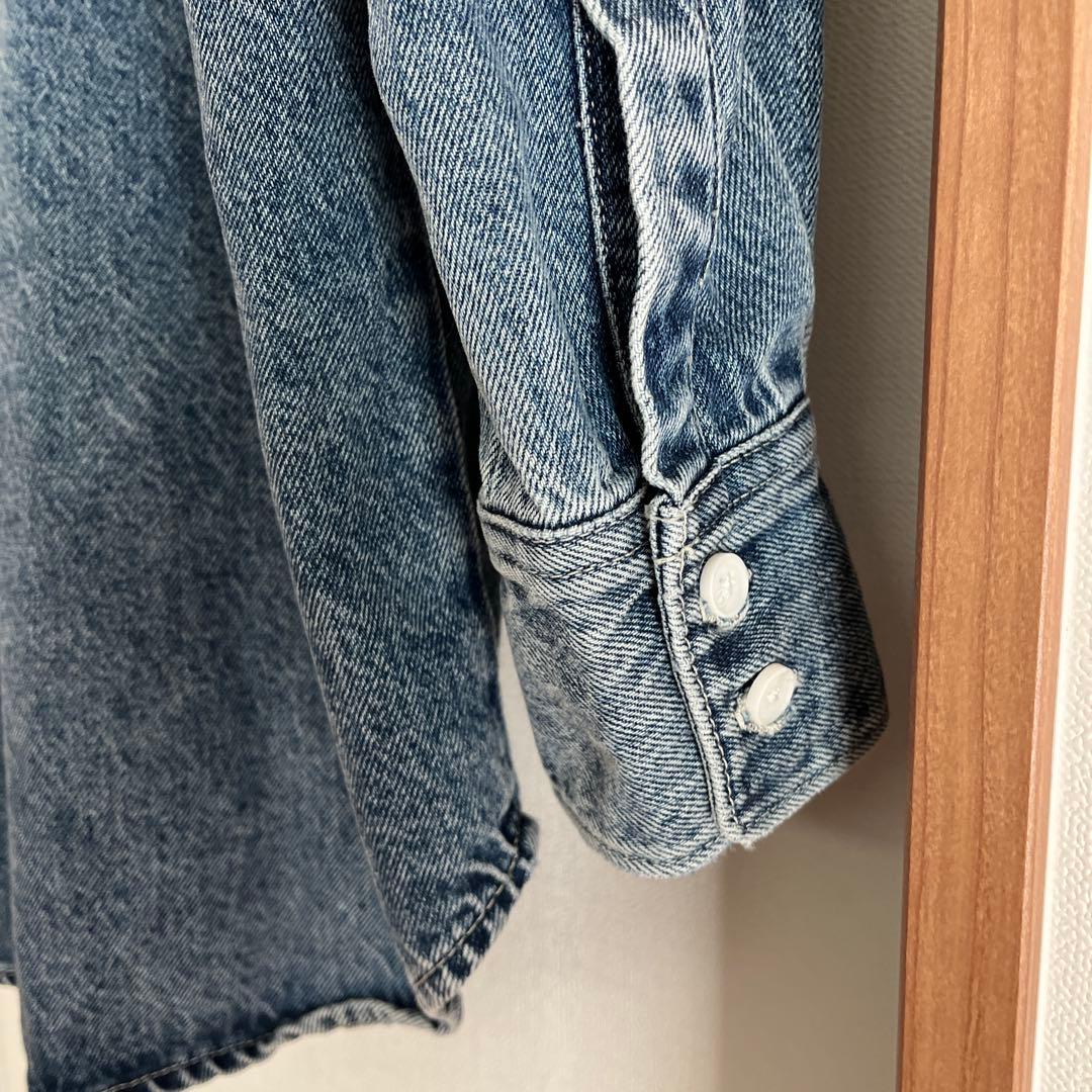 journal standard別注 オーバーサイズデニムシャツ