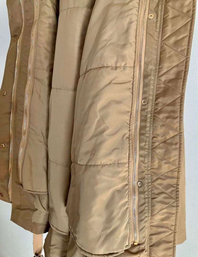 BIRTHDAY BASHバースデーバッシュ★キャメルブラウン ナイロン コート