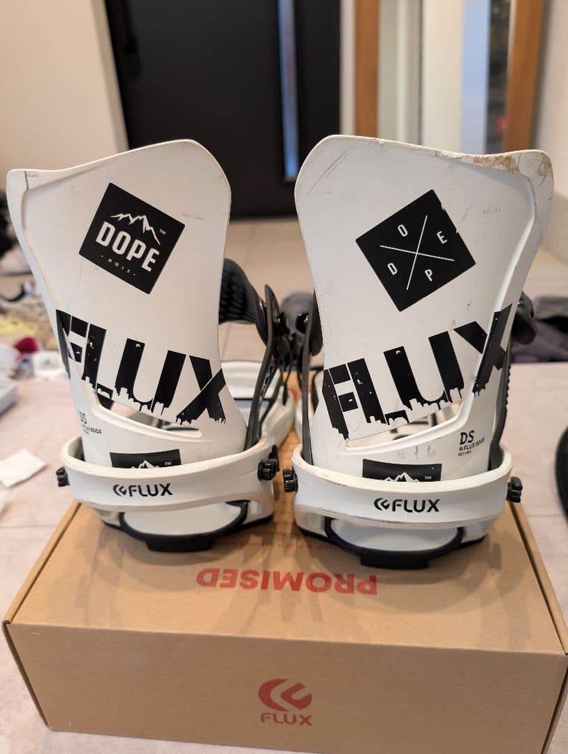 か*さ様 FLUX DS 23 ビンディング Lサイズ ホワイト