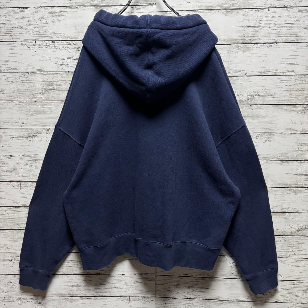 893【人気のL】パームエンジェルス　ベア　パイルロゴ　QR鑑定済　パーカー