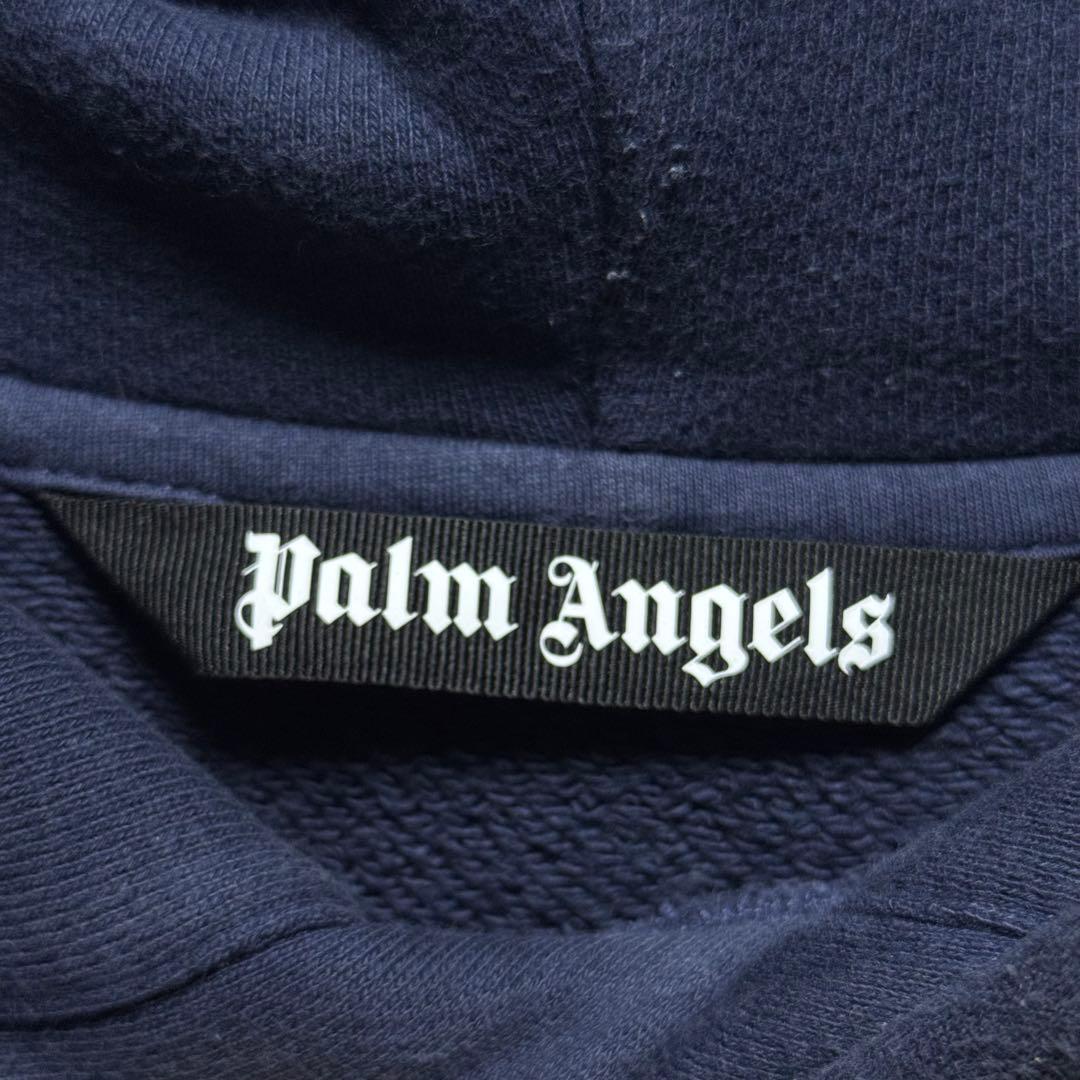 893【人気のL】パームエンジェルス　ベア　パイルロゴ　QR鑑定済　パーカー