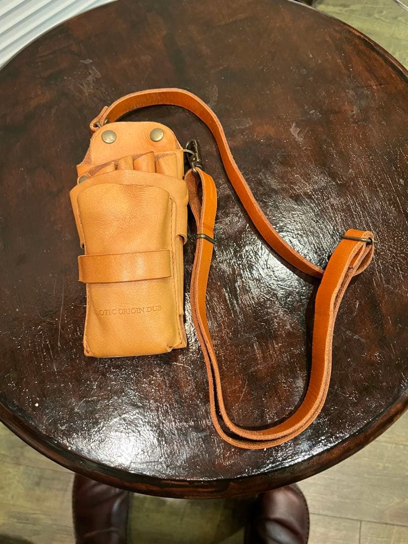 CHAOTIC ORIGIN DUB シザーケース 限定 ヌメ革