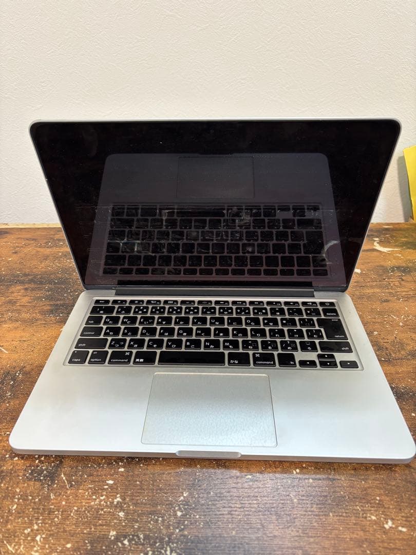 【ジャンク品】シルバー MacBook 本体 使用感あり