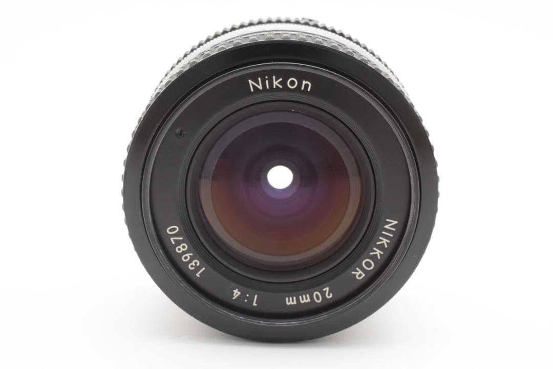 ニコン ニッコール カメラレンズ 20mm f4 Nikon