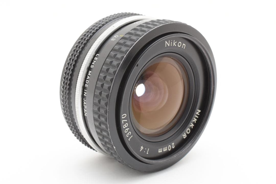 ニコン ニッコール カメラレンズ 20mm f4 Nikon