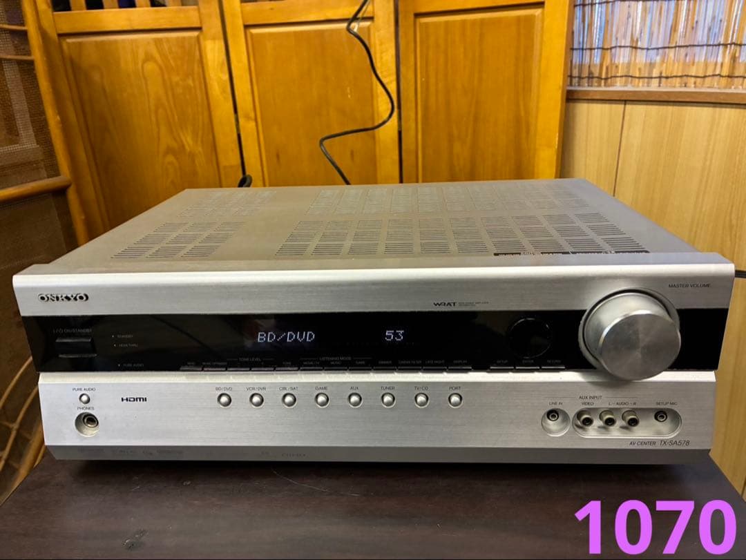 ONKYO TX-SA578 7.1ch ホームシアター　AVアンプ