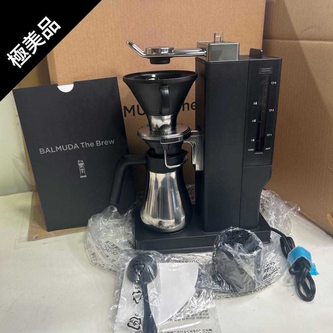 6631①【極美品】バルミューダ コーヒーメーカー ブラック K06A-BK