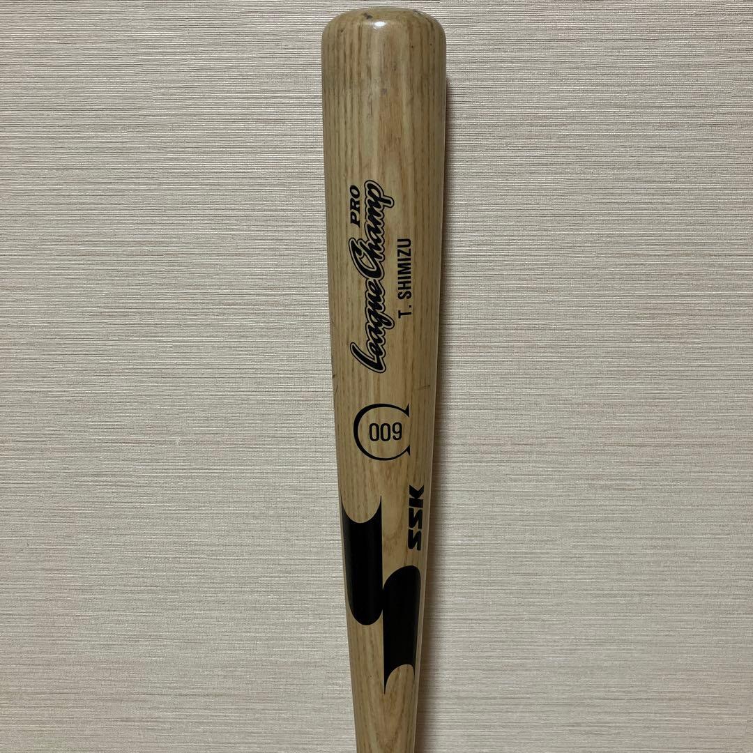 読売ジャイアンツ 清水隆行 支給品 木製バット SSK サイン入り