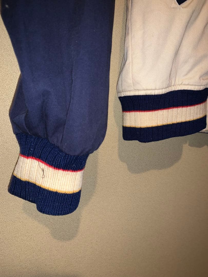 Pherrow's ネイビーホワイトスカジャン