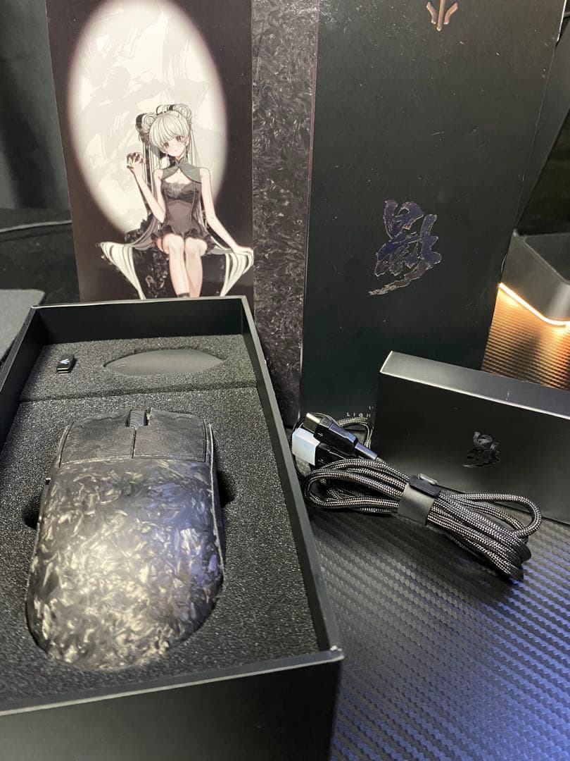 wlmouse ying 影 black