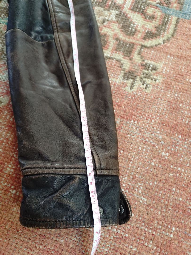 値下げ！sage de cret レザー ジャケット フライト サージュデクレ