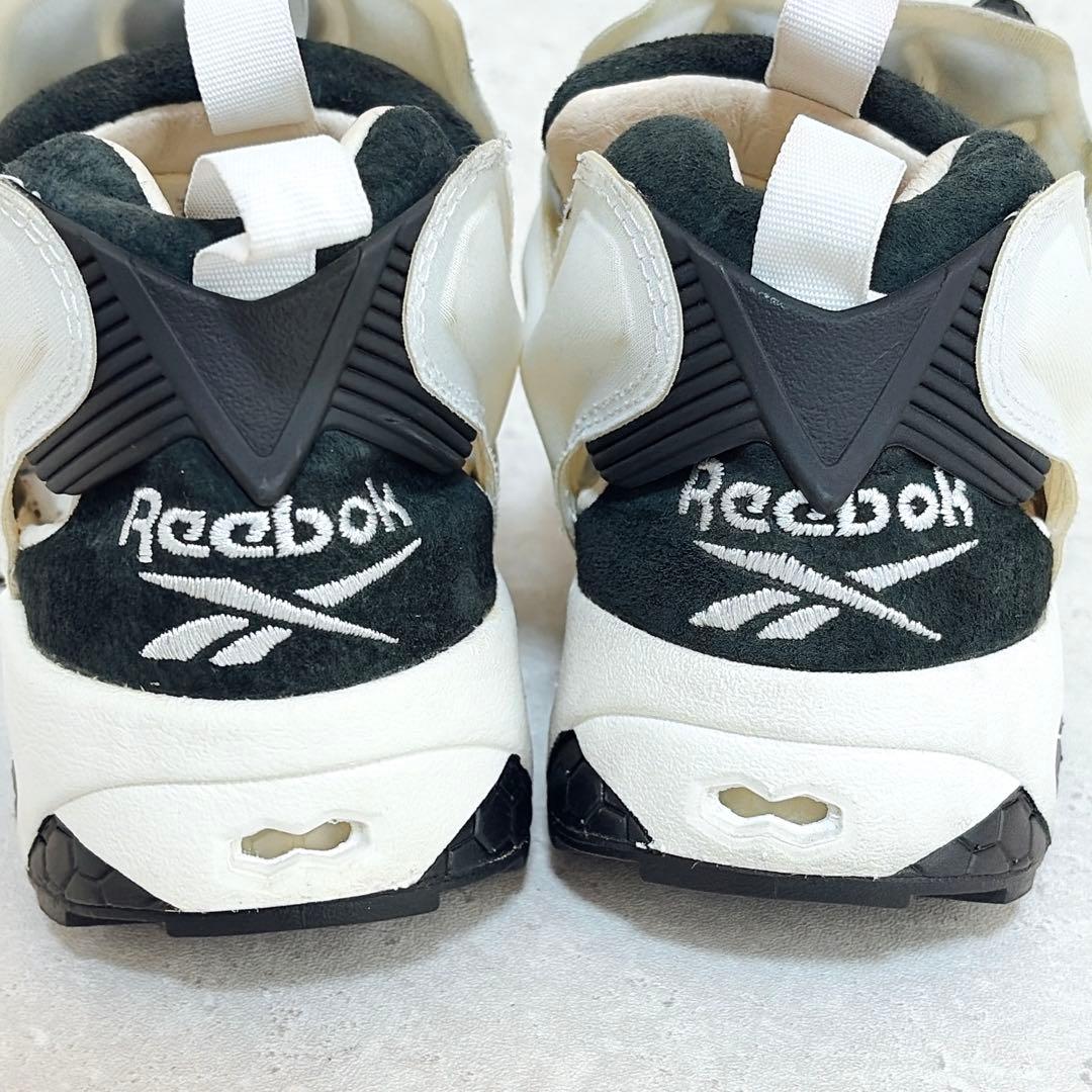 リーボック インスタポンプフューリー スニーカー ブラック ホワイト 26cm