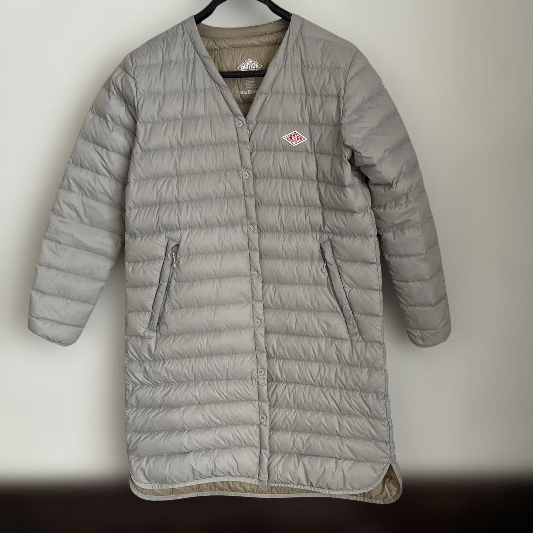 DANTONインナーダウンロングコート38